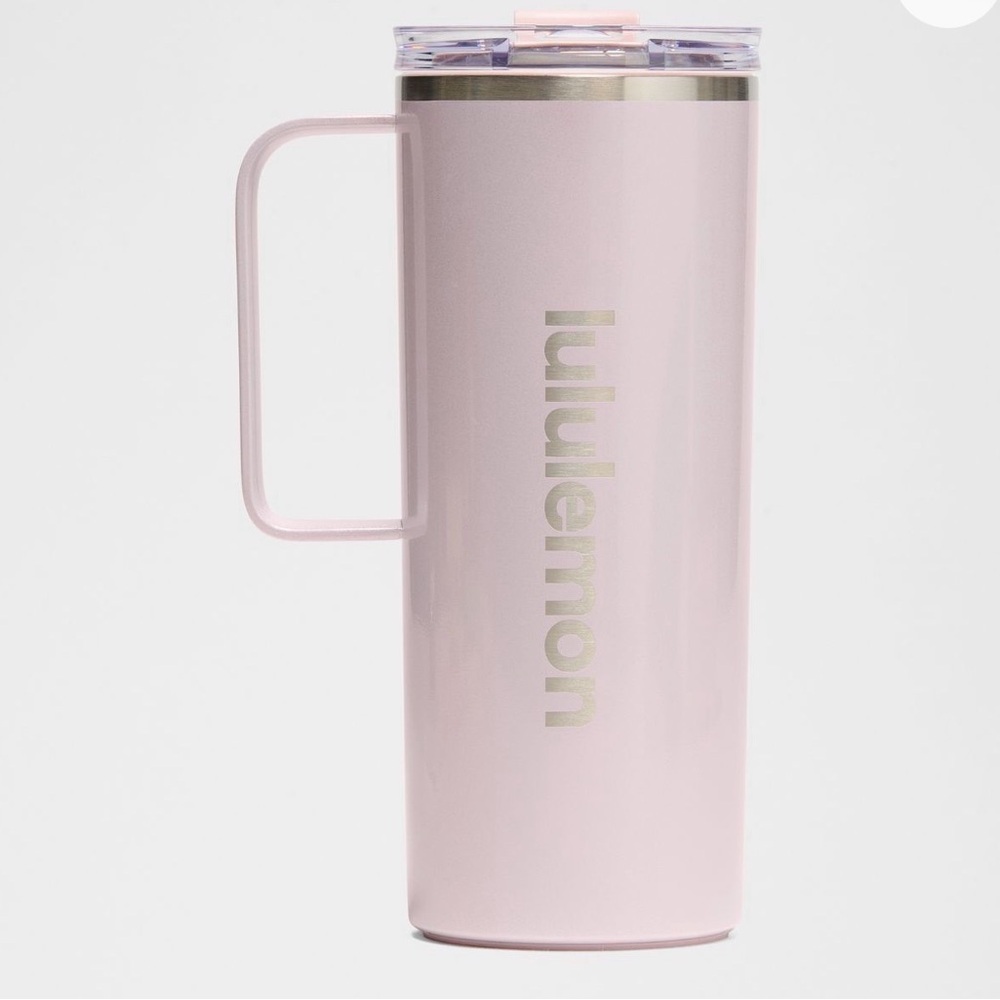 Lululemon Athletica Pink Travel Mug